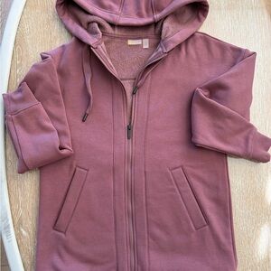 Zella Soft Mauve Fleece Jacket